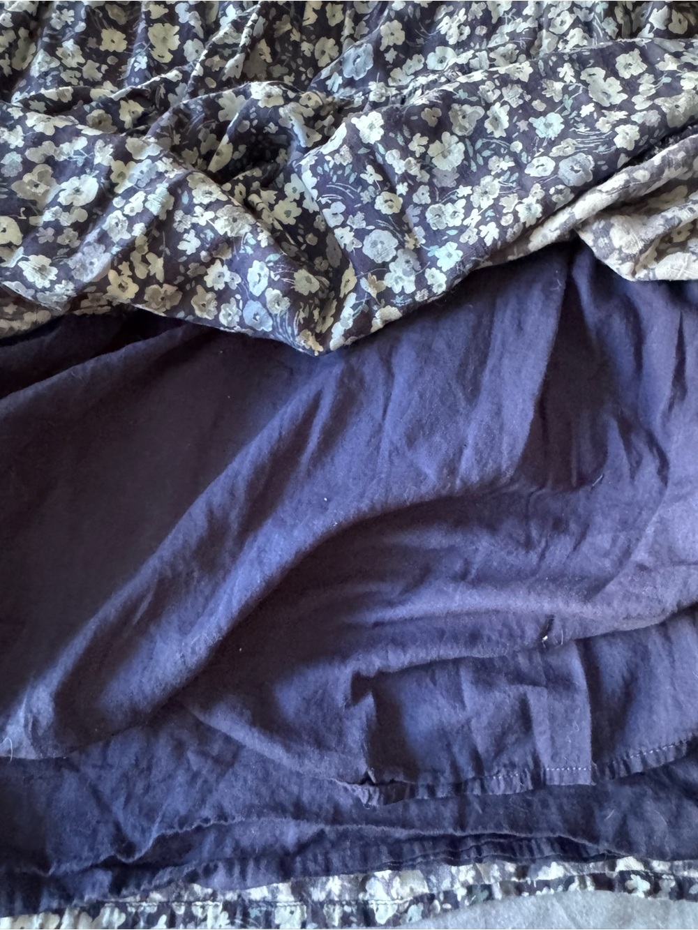 Lucky brand Blue Floral Tiered Spaghetti Strap Dress - Picture 5 of 10